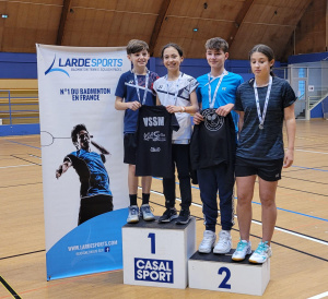 PODIUM MIXTE MATHIAS